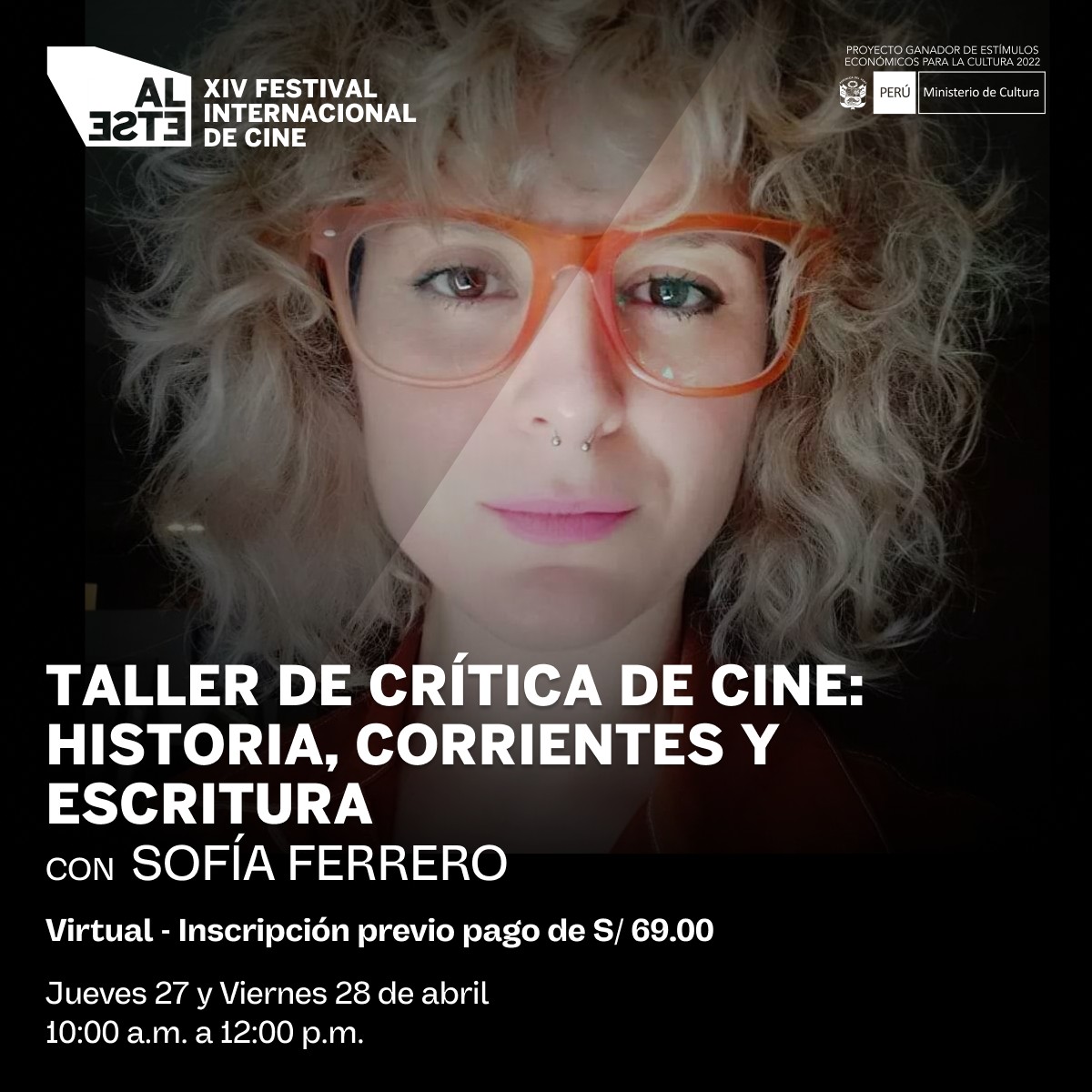 Taller de crítica de cine Sofia Ferrero