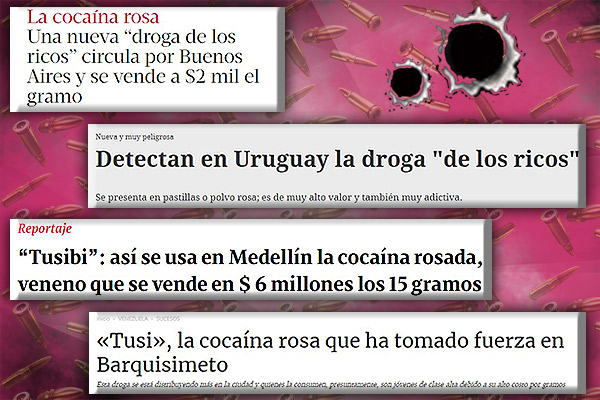 Tusi: la droga rosada que invade Sudamérica