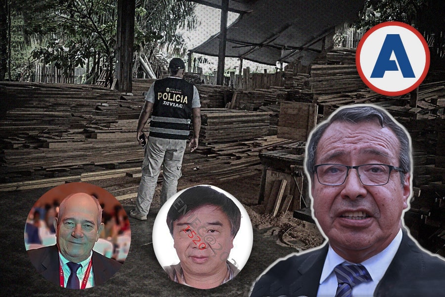Mega investigación de tráfico de madera en Madre de Dios alcanza al gobernador regional
