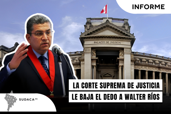 La Corte Suprema de Justicia le baja el dedo a Walter Ríos