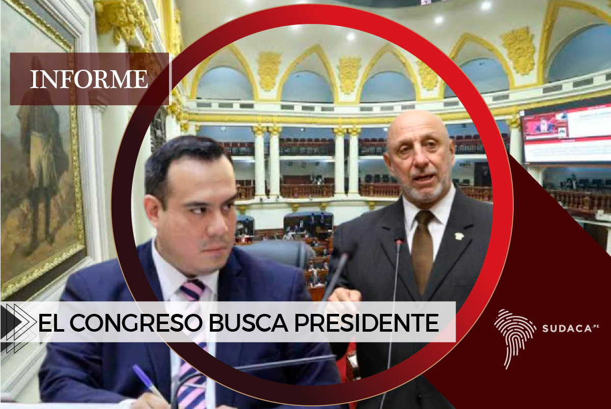 El Congreso busca presidente