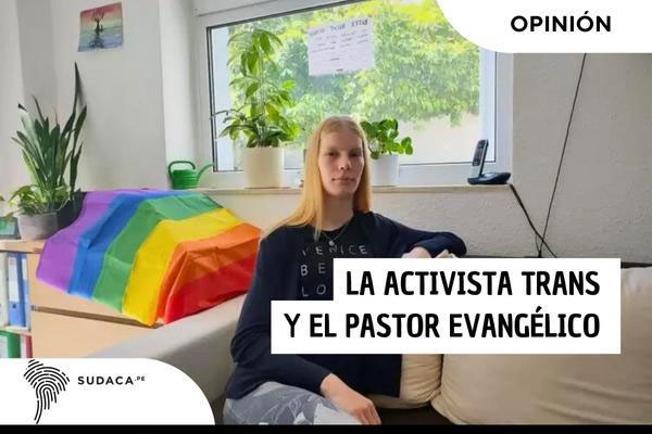 La activista trans y el pastor evangelico