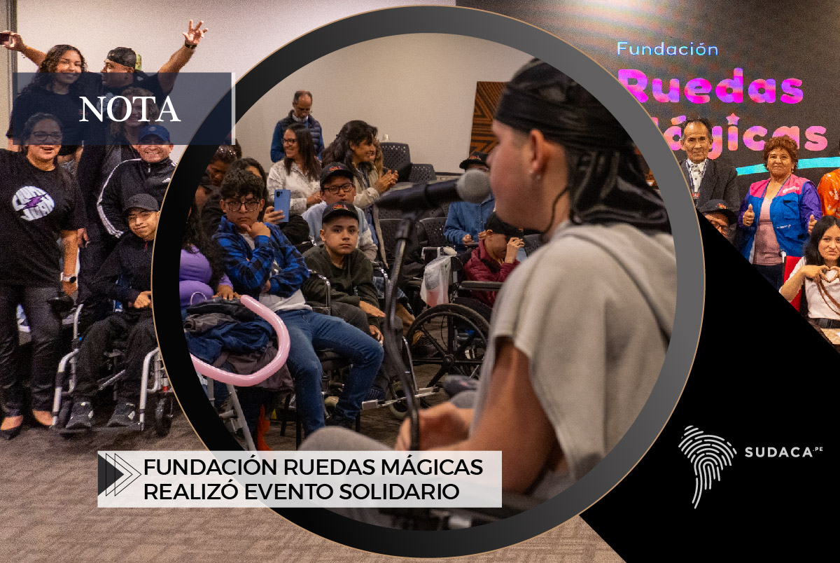 FUNDACIÓN RUEDAS MÁGICAS REALIZÓ EVENTO SOLIDARIO A FAVOR DE PERSONAS CON DISTROFIA MUSCULAR