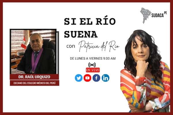Patricia del Río y Dr. Raúl Urquizo