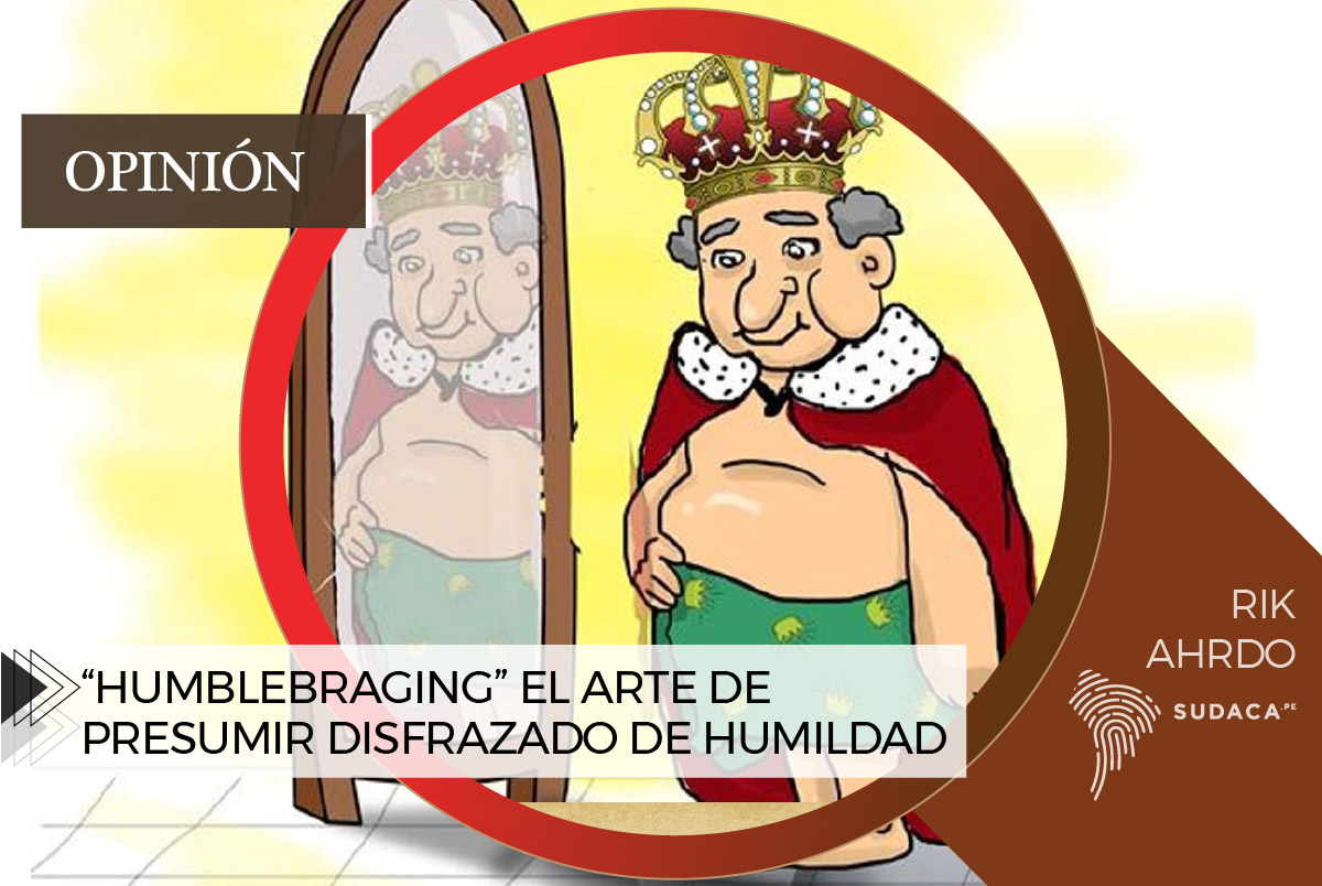 El arte de presumir disfrazado de humildad