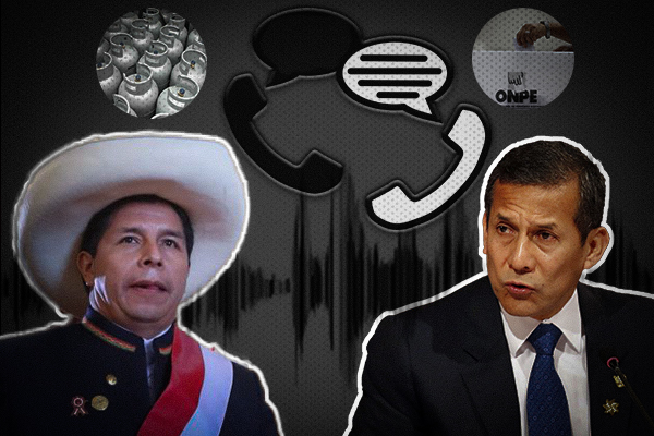 Ollanta Humala y Pedro Castillo