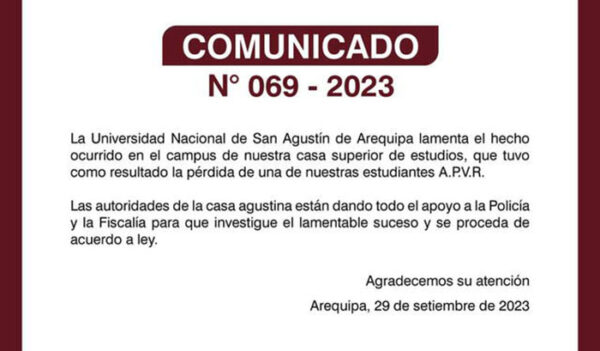 COMUNICADO Nª 069 - 2023