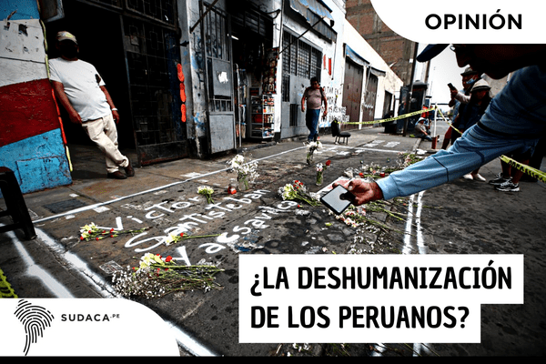 deshumanizacion de los peruanos.
