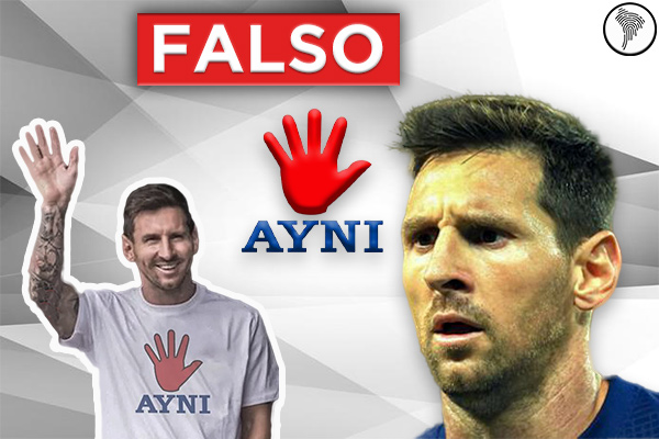 Fact Checking: Es falsa la imagen de Messi vistiendo la camiseta del Ayni de Huancavelica