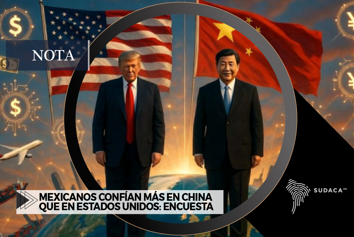 Mexicanos confían más en China que en Estados Unidos: encuesta