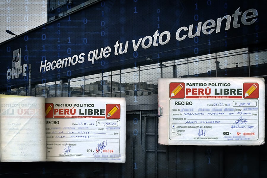 La buena suerte de los aportantes de Perú Libre