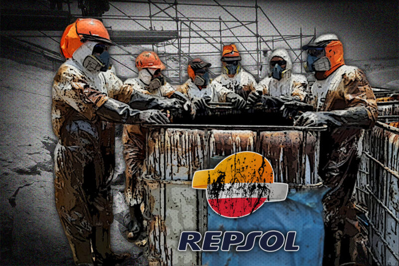 Limpiando el desastre de Repsol | Sudaca - Periodismo libre y en ...