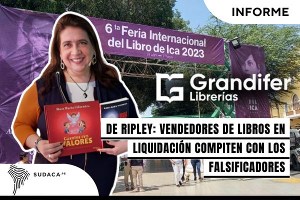 De Ripley: vendedores de libros en liquidación compiten con los falsificadores
